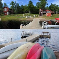 A view from the dock.